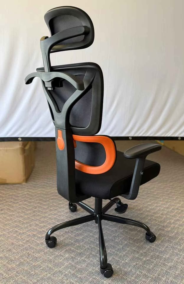 Ergonomic Office Chair with Mesh Back and Headrest