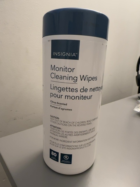 Insignia Monitor Cleaning Wipes - Citrus Scented (80 Count)